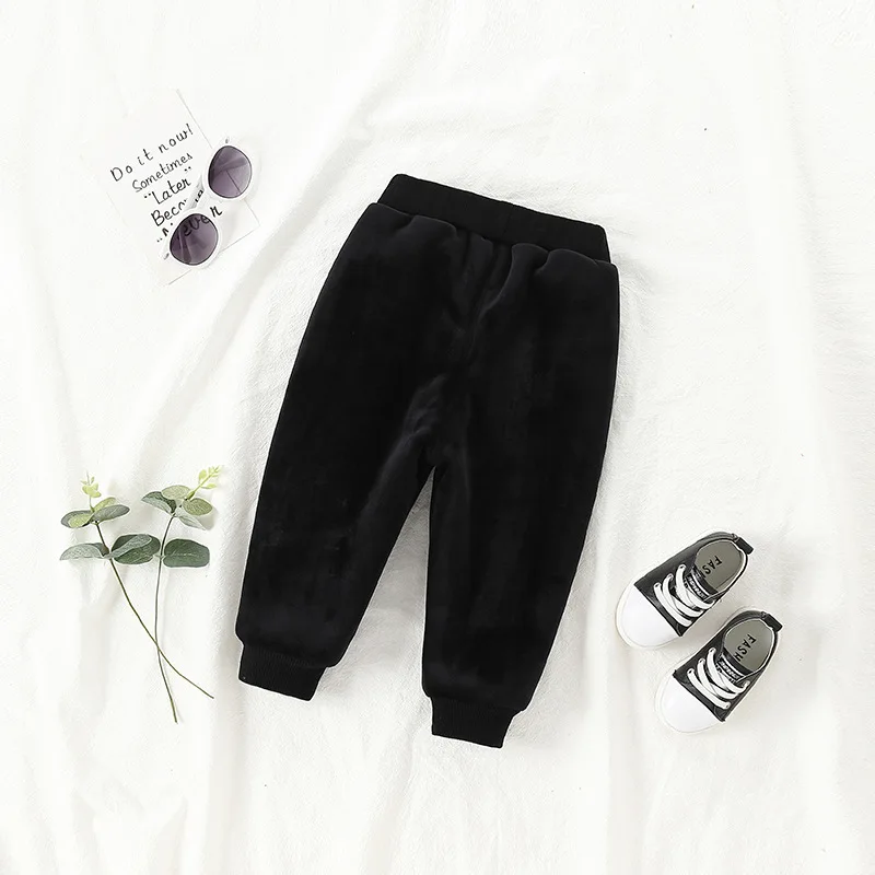 YYC Chen Mom Infants Child Island Velvet Quilted Trousers Men And Women tb bao dong Warm Thick Outer Wear Pants CHILDREN'S Trous