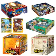 Cartas de juego de película de Narutoes para niños, cartas de Anime japonés de dibujos animados Hokage, Colección SSP, Uchiha Sasuke, Ninja Wars R, juguetes para niños