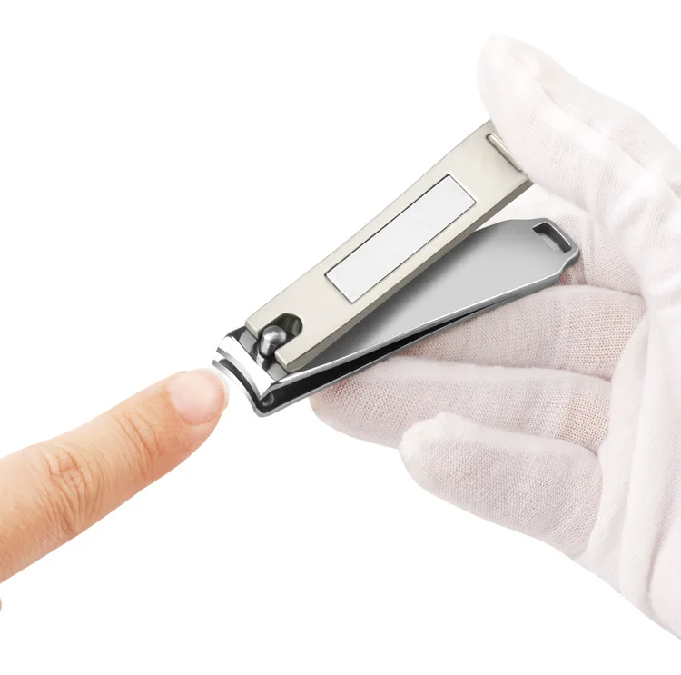 Máquina de Cortar Unhas de Aço Conjunto de Corte de Unhas Aparador de Unhas com Liga de Zinco Inoxidável Real Estilos Profissional Níquel Chapeamento 3 16 unhas profissional aparador de unhas com liga de zinco níquel chapeamento