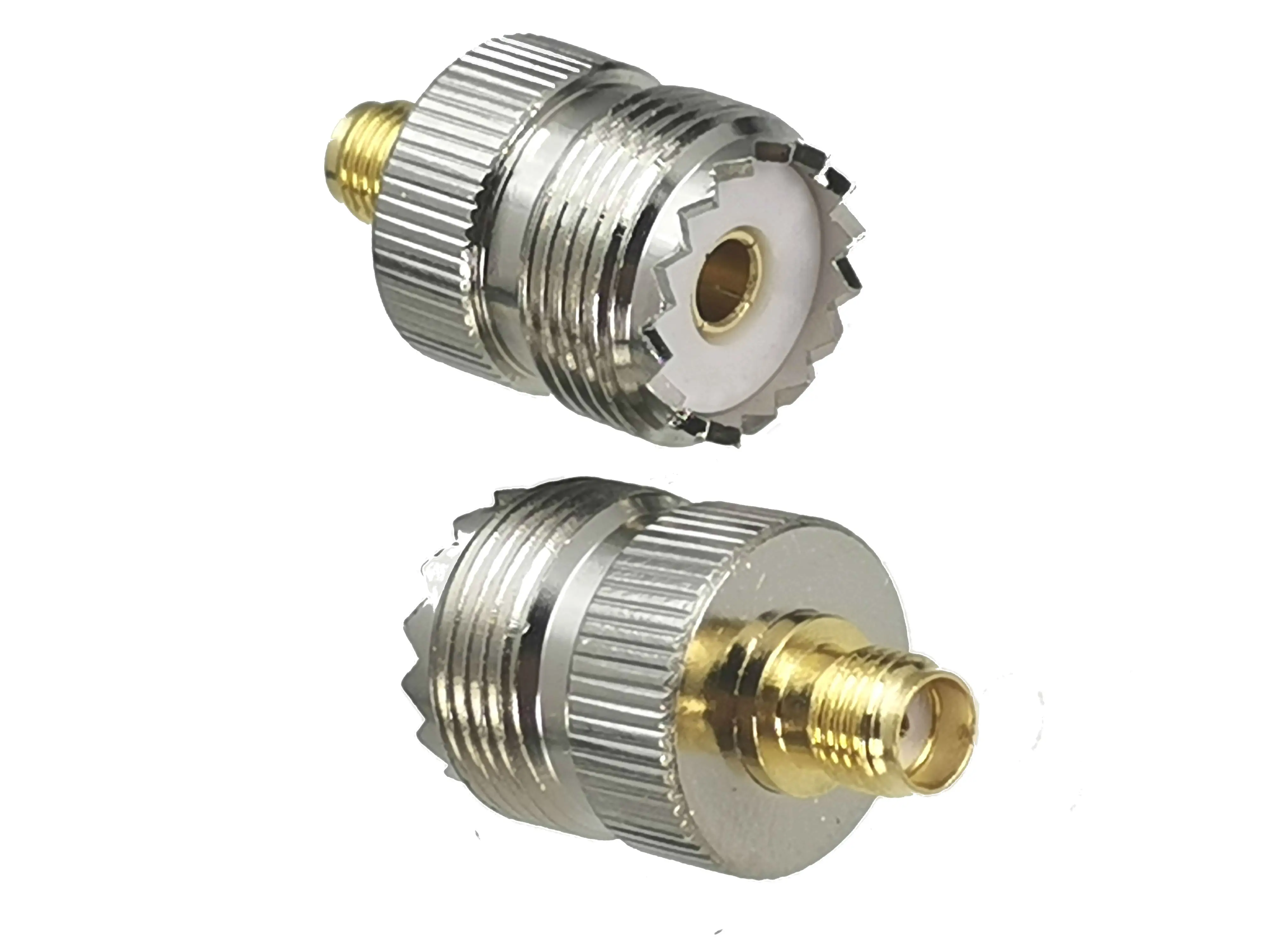 1pcs Connector Adapter SMA to UHF PL259 SO239 Male Plug & Female Jack RF Coaxial Converter Straight New