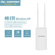 COMFAST CF-E5 высокоскоростной интернет открытый 2,4G& 4G беспроводной маршрутизатор Wi-Fi сигнал Поддержка DC& POE питания неограниченный сетевой адаптер