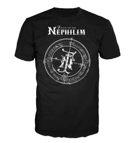 Поля нефилима-классический логотип 100% хлопок Лицензированная футболка FOTN