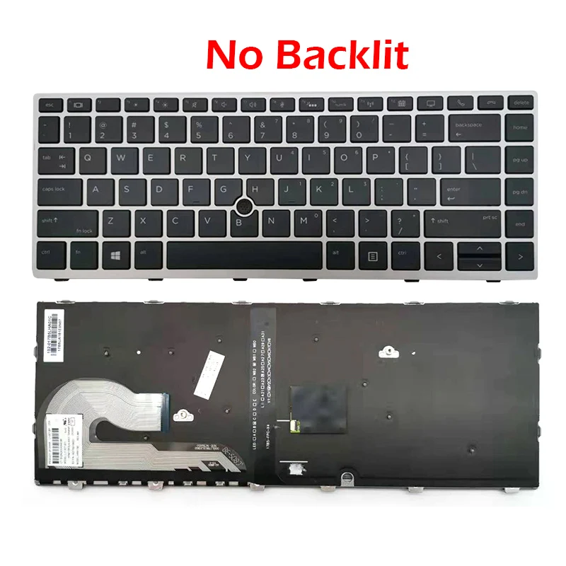 

NEW Laptop US Backlit built-in keyboard with Mouse Point For HP EliteBook 840 G5 846 G5 745 G5 L14378-001 L11307-001