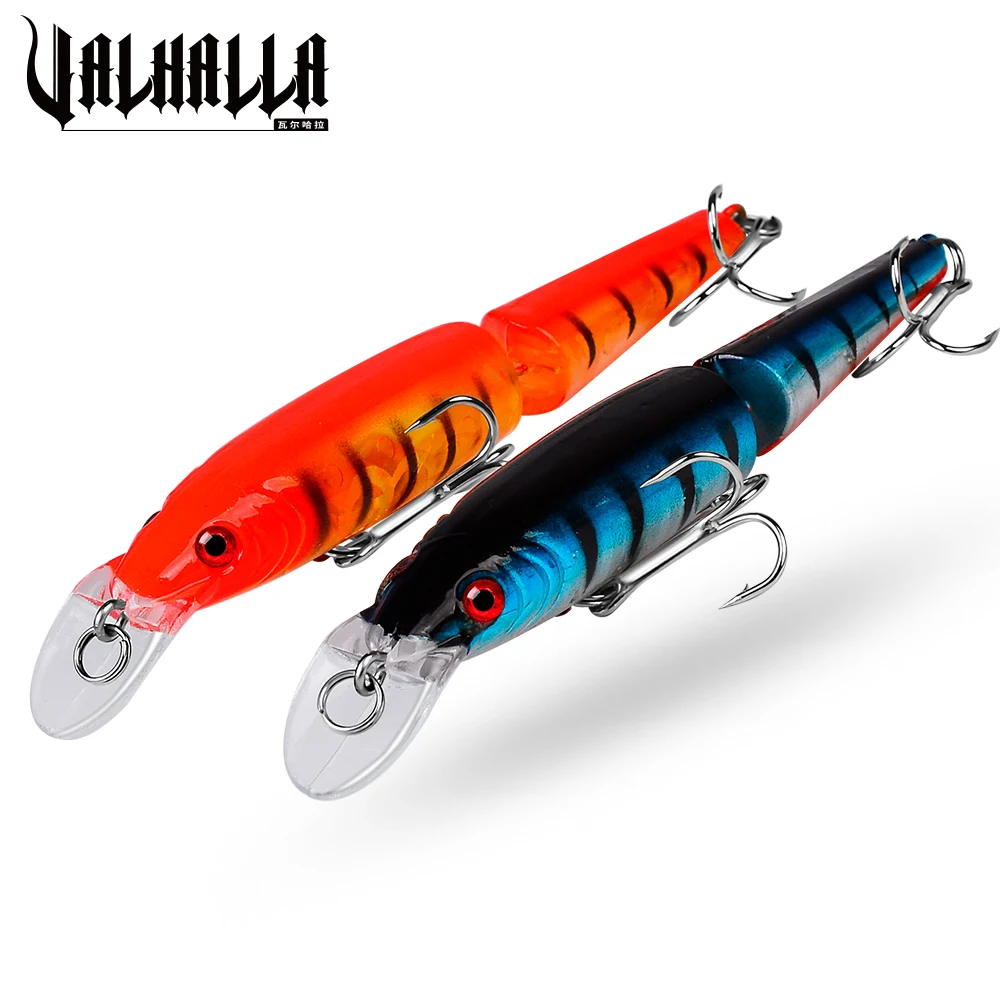 VALHALLA 1PC Jointed Minnow Fishing Lure 0.32oz 4.13&quot Hard Aritificial Bait Sinking Wobblers Trout Carp Swimbait Tackle | Спорт и