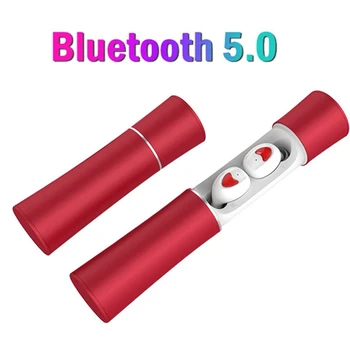 

CUCA TW20 Luxury Bluetooth Earphone 5.0 Wireless Stereo TWS earphone Mini Cylinder Sports earphone Mini Earphones Mic For xiaomi