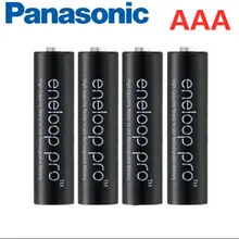 Panasonic eneloop Pro AAA перезаряжаемая батарея 3000 MAH 1,2 V Ni-MH камера игрушка-фонарик перезаряжаемая батарея preheter