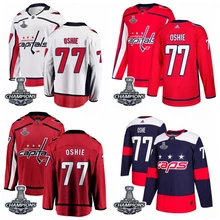 Сшитые мужские брюки в стиле «T.J» Oshie Capitals Кубок Стэнли Final Champions JERSEY