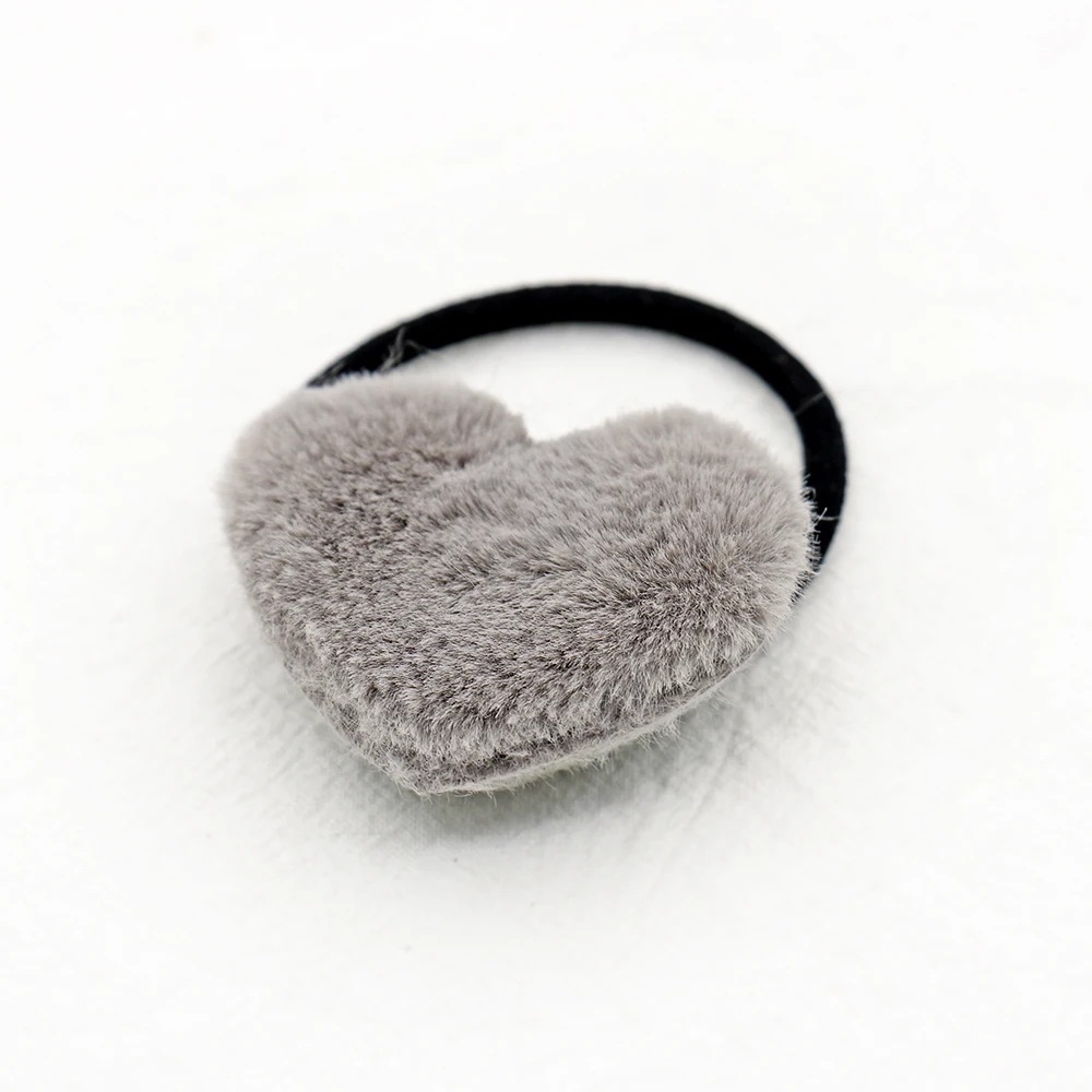 Cute Fluffy Soft Faux Fur Hair Ropes Elastic Bands Accessories Fashion Girls Women Ties Ponytail Holders Rubber | Аксессуары для