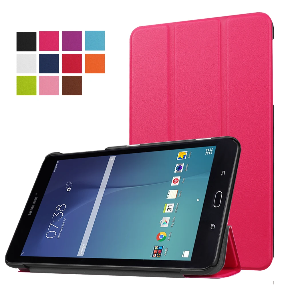 Чехол для Samsung Galaxy Tab E SM-T377 8 0 Smart Cover чехол дюймов T375 T378 планшет с автоматическим