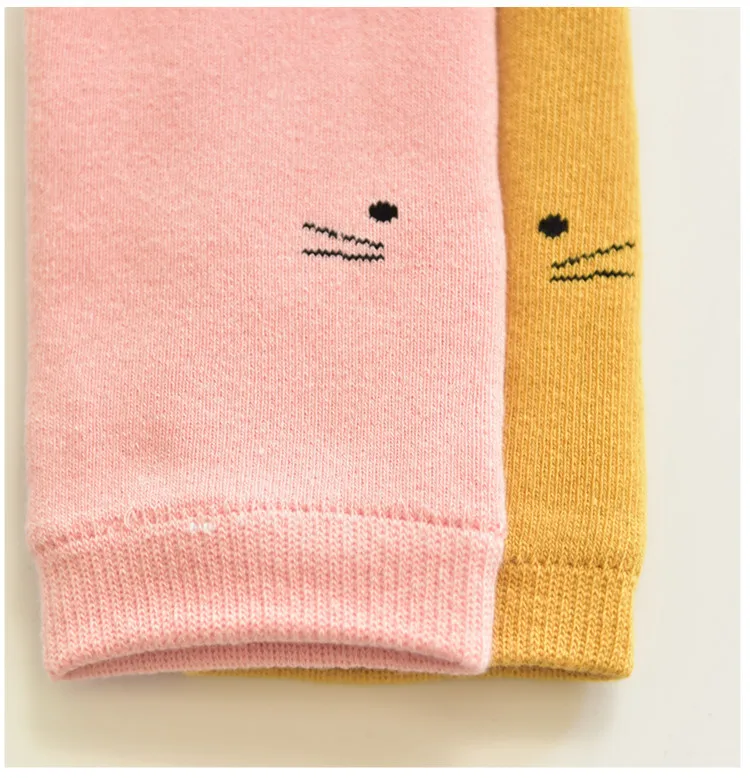 Children Winter Socks Cartoon Cat Thick Looped Pile Baby Romper Cotton Socks Large Bottom Infants Stockings Wholesale