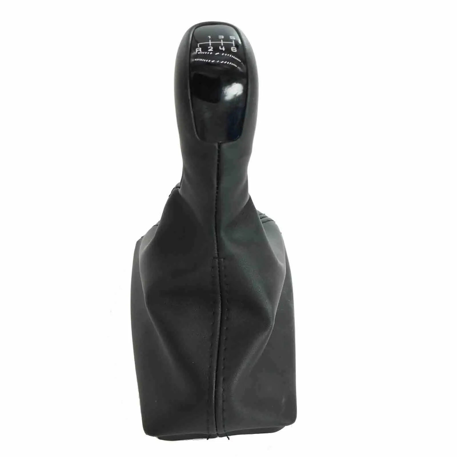 Для Mercedes-Benz e-класс W211 классический 2002 2003 2004 2005 2006 автомобиль 6 Скорость Шестерни переключатель ручки для включения и выключения с кожаные ботинки - Название цвета: Красный
