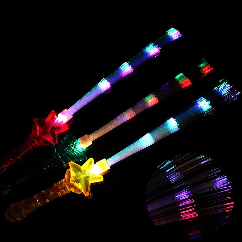 Модные светодиодные светящиеся мечи игрушки мигающая волшебная палочка палочки подарок на день рождения поставки(случайный цвет