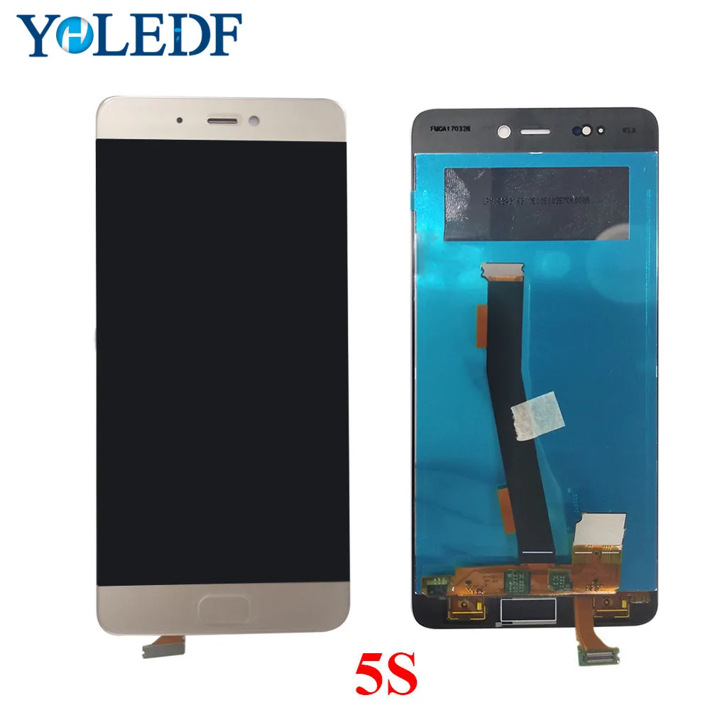 5 15 &quotLCD Tela для Xiaomi Mi5S LCD Diaplay сенсорный экран Ekran Замена Mi 5S дигитайзер сборка
