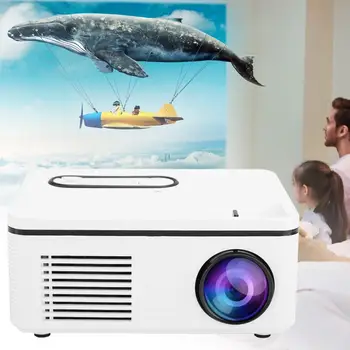 

S361 Mini Home Portable LED Projector 1080p HD for Desktop / DVD / Mobile Phone / Speaker(US 100-240V) New