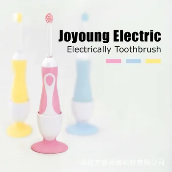 

Infant LED Light Sonic Electric Tooth Brush 0-3-Year-Old Export Export Waterproof with Base Toothbrush