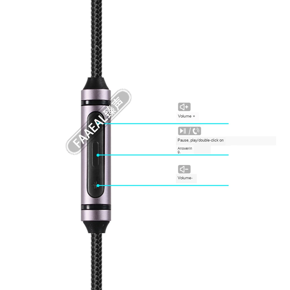 Suitable for Sony headphone cord MDR 100ABN 1A MDR 100X MSR7 headset cable  with wheat|Earphone Accessories| - AliExpress