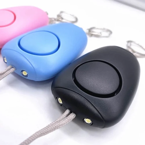 USB 충전식 자기 방어 개인 비상 SOS 경보 시스템 키 체인, 맞춤형 안전 경보, 1 개 6