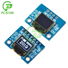 0,42 inch OLED Display Bildschirm IIC/SPI Interface OLED Display Screen Modul SSD1306 Fahrer IC 72x40 Auflösung 3,3 V Modul