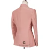 Cenne Des Graoom Men's Suits One Button Double Breasted Pink Tailor-Made Blazer Pants Business Causal Party Singer Groom Wedding 3