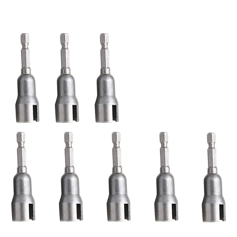 

Deep Power Wing Nut Driver, Slot Wing Nuts Drill Bit Socket, 1/4 Inch Hex Shank,Wrenches Tools Set for Panel Nuts Screws Eye C H