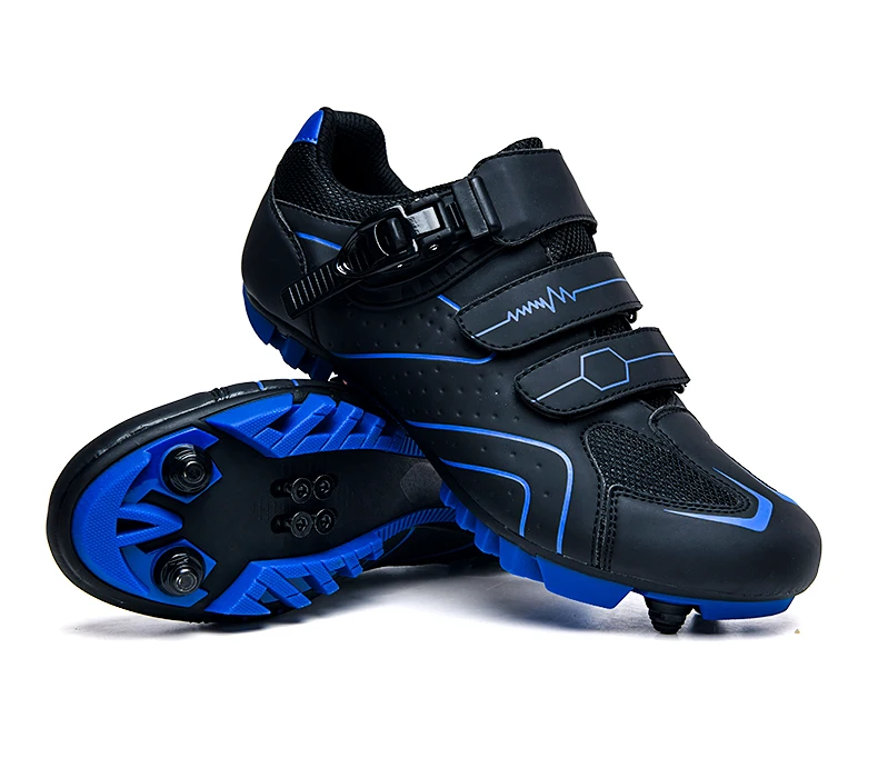 2020 New Mountain Bike Cycling Shoes Outdoor Non-Slip MTB Bicycle Shoes Self-Locking Breathable Bicycle Cleat Shoes Sneakers Men
