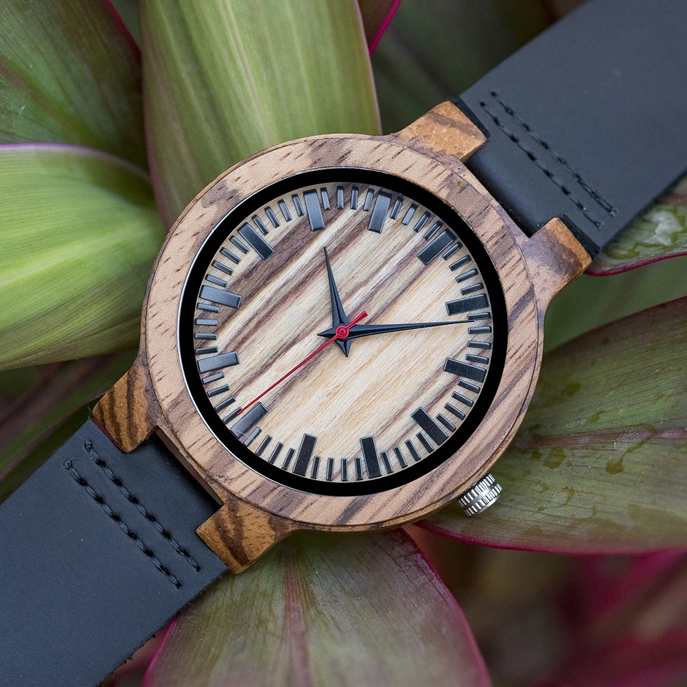 Relogio Masculino BOBO BIRD деревянные часы для мужчин Лидирующий бренд часы кожаный ремешок часы отличные наручные часы для мужчин reloj hombre