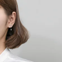 Trustdavis,, Настоящее серебро 925 пробы, сердце, звезда, с CZ, серьги-гвоздики, подарок для женщин, девушек, подростков, девушек, ювелирные изделия DA279