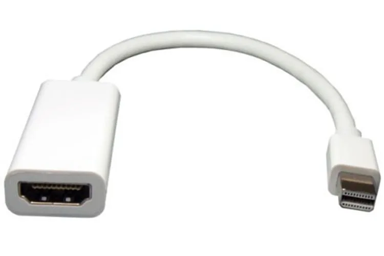 100 шт./лот мини адаптер DP к HDMI кабель Дисплей порт мужской к HDMI Женский конвертер для Mac Macbook Pro Air