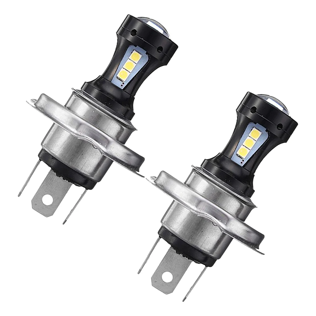 2 шт. Высокая Мощность H4 18SMD Светодиодный прожектор противотуманный светильник дальнего света лампы белый 6000K