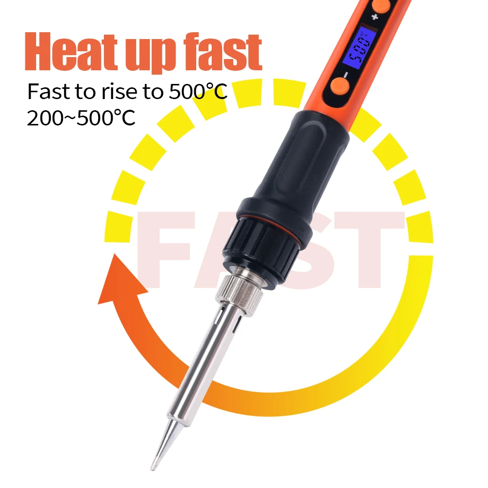 100W Digital Soldering Iron Set - Image 3