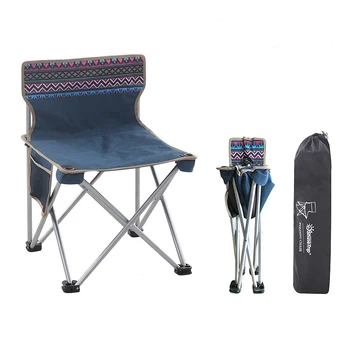 

ShineTrip Outdoor Folding Chair Portable Backrest Reinforced Lightweight Camping Supplies Beach Back Fishing Chair
