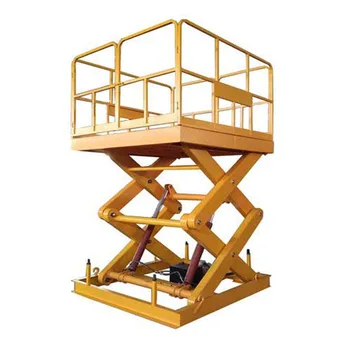 Buy Qiyun Customized Product Stationary Scissor Lift Lifting Height 2.3m Loading Weight 1000kg With ISO9001