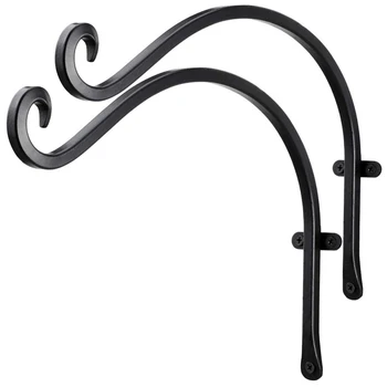 

Bird Feeder Bracket Bird Feeder for External Hanger (2 Pieces / 12 Inches) Hanging Bracket for Bird Feeder, Flower Pot