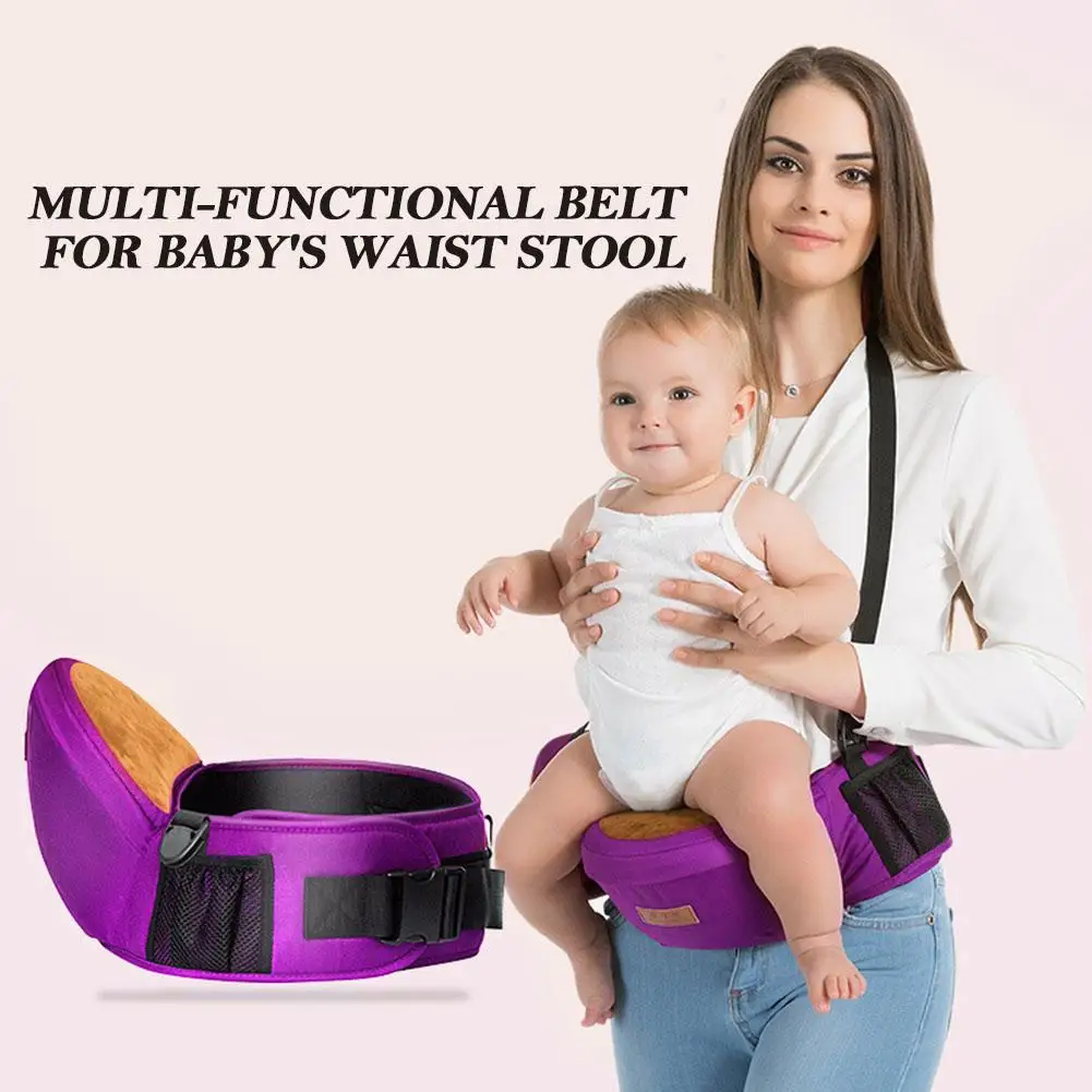 

Baby Carrier Waist Belt Stool Moderate Softness Comfortable to Wear Newborn Infant Sling Hold Front Carrying Hipseat