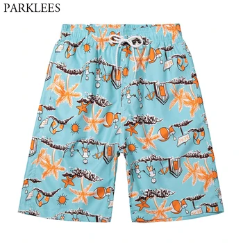 

Men Beach Short Board Surf Swimwear Trunks Fast-drying Mens Printed Shorts Swimming Beach Shorts Flower Surfboard Women Shorts