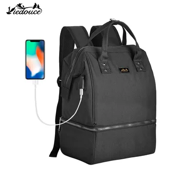 

Viedouce USB diaper insulated kid school bag and lunch bag picnic camping cooler lunch box and bag set for women men office