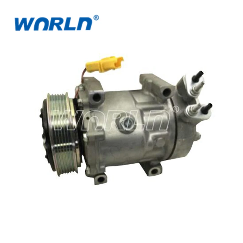 9684480180/9645440480 авто AC компрессор 6V12 для CITROEN C5 2,5/PEUGEOT 206/307 2.0I 6453JL/6453JP/6453KS/6453LF/6453LN