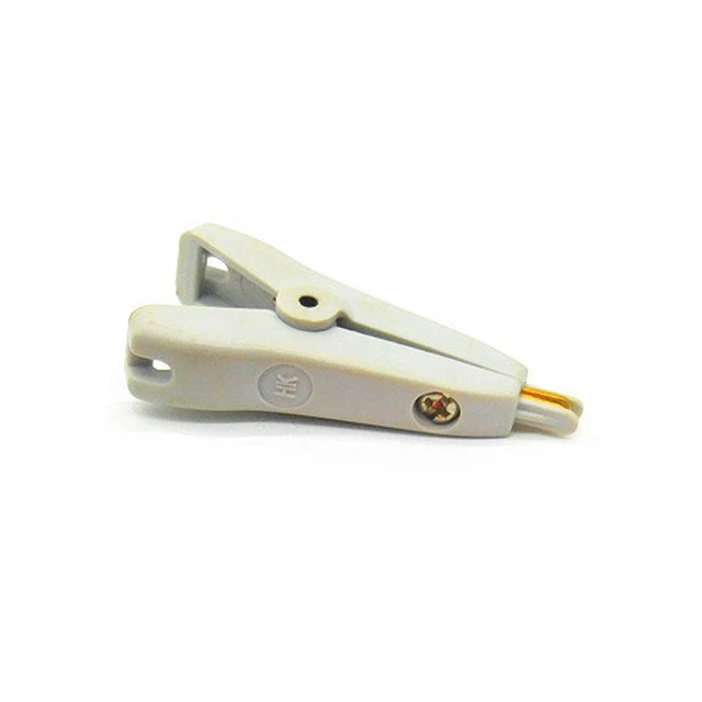 53mm Flat Copper Crocodile Clamp LCR Kelvin Clip Positive And Negative Two Stage Test Clamp alligator clips electric test clamp test clip electrical clamp