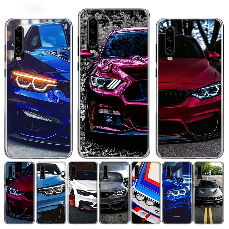 Blue Red for Bmw Bags Silicon Phone Case For Huawei Honor 20 Pro 10 9 lite 8X 8A 20i 8C 8S V20 Y5 Y6 Y7 Y9 2019 Cover |