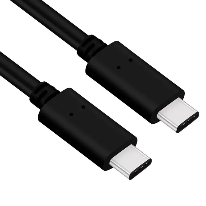 100 см двусторонний USB C штекер usb type C Мужской кабель для передачи данных быстрое зарядное устройство PD линия зарядки для Xiaomi huawei samsung Smartpho