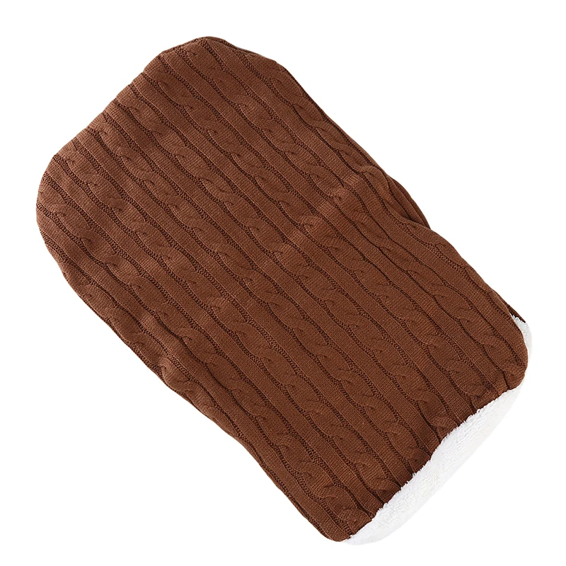 Baby Sleeping Bag Infant Winter Warm Thickening Plus Velvet Knit Warm Sleeping Bag Wool Stroller Sleeping Bag
