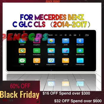 

10.2'' Android Car Radio Stereo GPS Headunit for Mercedes Benz C GLC V CLS 2014 2015 2016 2017 Car DVD Player Audio Satnav Video