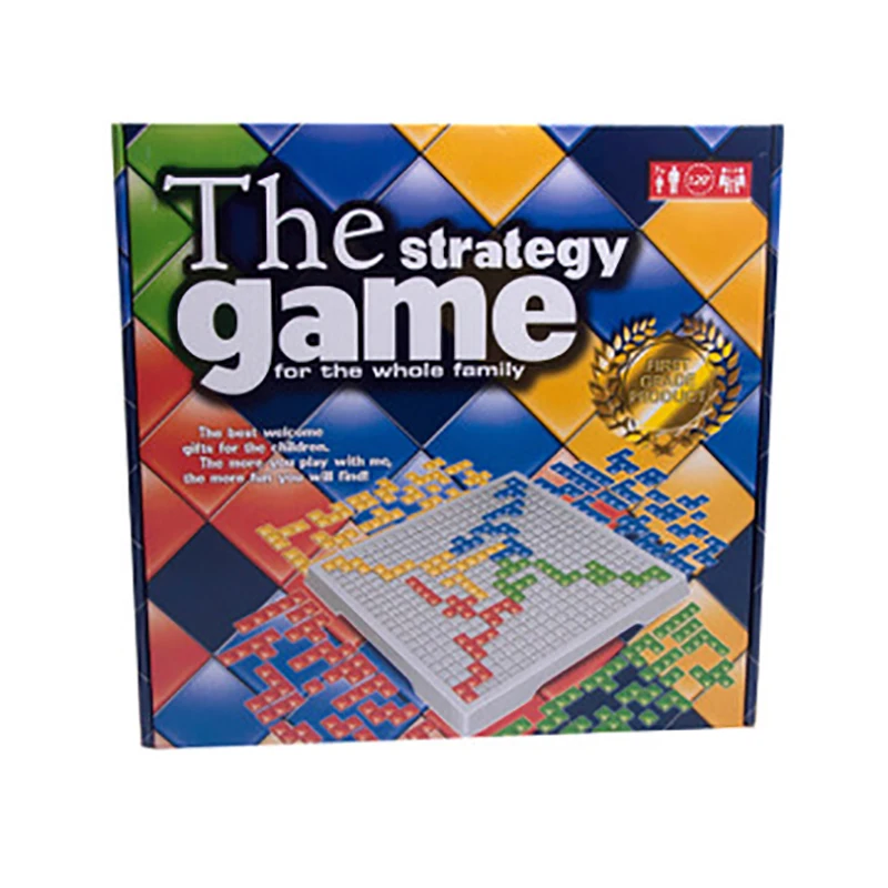 

Tetris Parent-Child Educational Toys Gladiator Chess Board Game Classic Tetris Blocks Table Game