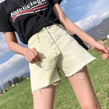 

Black Denim Skirt Shorts Summer Shorts Feminino Jeans Plus Size High Waist Jean Short New Korean Shorts For Women Denim