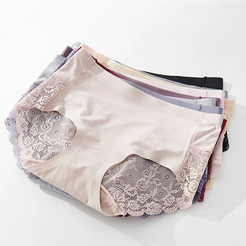 Sexy Women Lace side Underwear Seamless Breathable Hollow Briefs Woman Nylon  Low Rise Lingerie Sexy Underwear 2020 - AliExpress