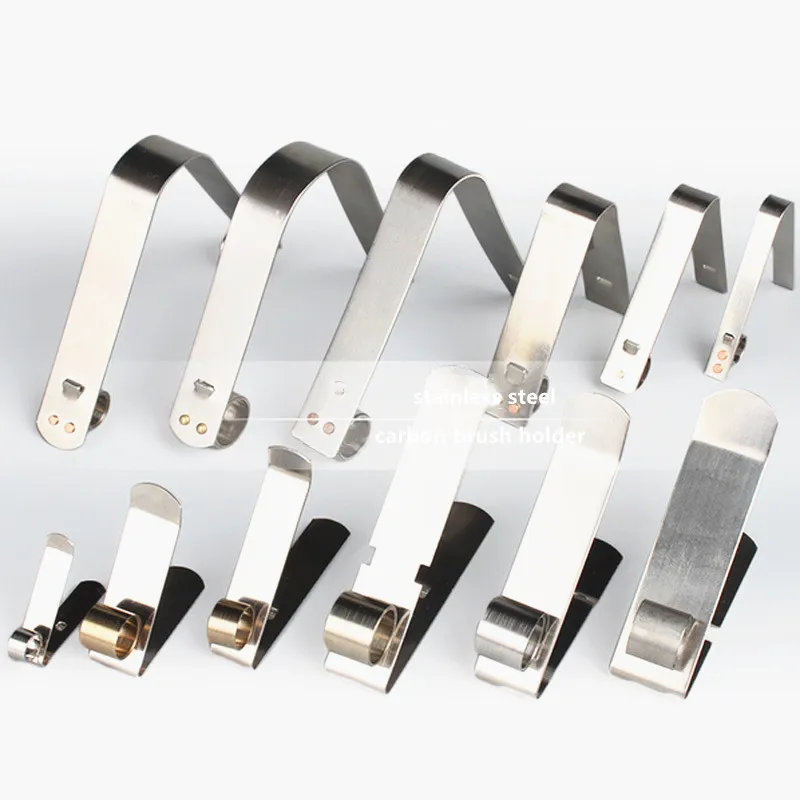 constantpressurespringcarbonbrushholderSpringclipCirclipCarbon