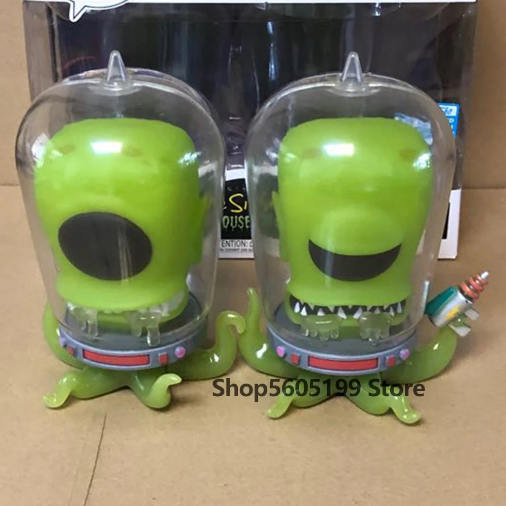 

NEW The Simpsons Treehouse of Horror Kang and Kodos Glow in the dark with box Figure POP Toys Collection model toy for children