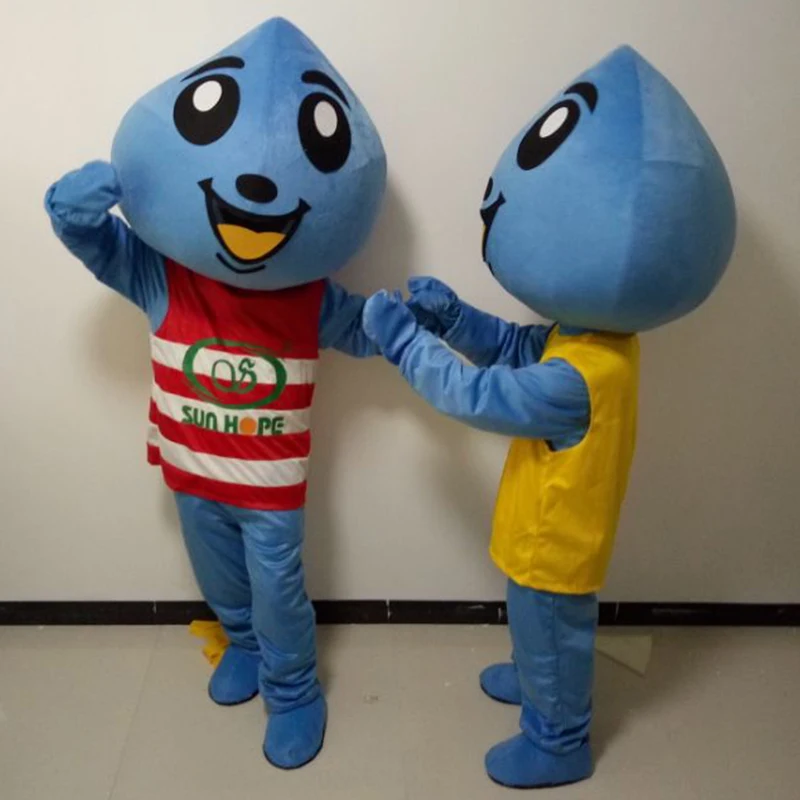 

Water Drop Mascot Costume Suits Cosplay Party Game Dress Outfits Clothing Advertising Promotion Carnival Halloween Xmas Adults