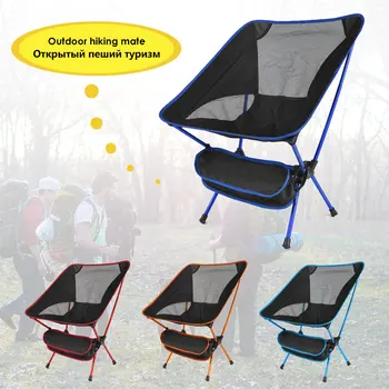 

Lightweight Folding Beach Chair Outdoor Portable Camping Chair Fishing Hiking Barbecue Casual Garden Chairs