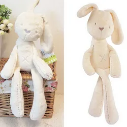 Moda macio animais de pelúcia crianças brinquedos de coelho animal dormindo bonito dos desenhos animados brinquedo de pelúcia brinquedos de bonecas de animais de pelúcia para o presente das crianças